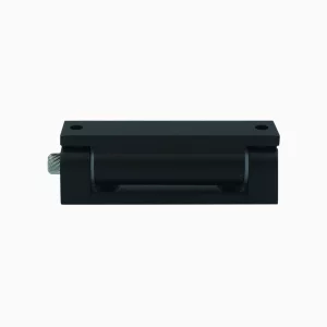 BISAGRA EXTERNA ZAMAK NEGRA 24x72MM 180 GRADOS