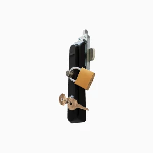 ESPANOLETA POLIAMIDA EMBUTIDA PORTACANDADO CON LLAVE 26MM