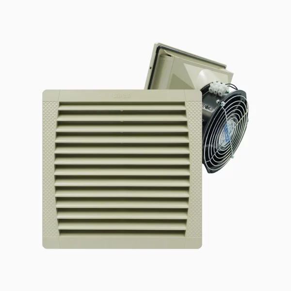 CONJUNTO VENTILADOR 250 x 250 mm + CELOSIA 7032 LEIPOLD