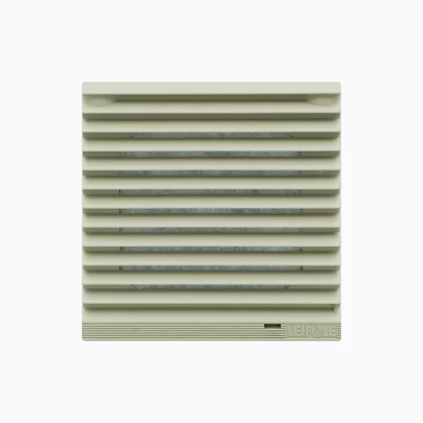 CONJUNTO VENTILADOR  90 x 90 mm + CELOSIA 7032 LEIPOLD - Imagen 2