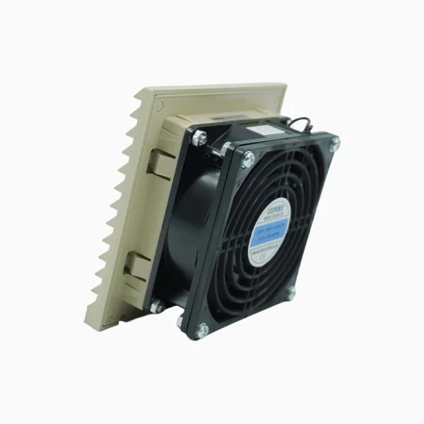 CONJUNTO VENTILADOR  90 x 90 mm + CELOSIA 7032 LEIPOLD - Imagen 3