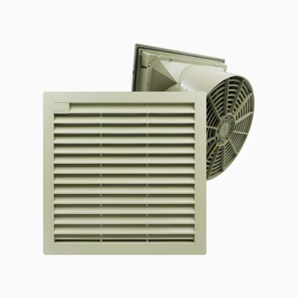 CONJUNTO VENTILADOR 325 x 325 mm + CELOSIA 7032 LEIPOLD