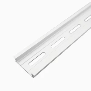 RIEL DIN ALUMINIO RANURADO (TIRA 2 MTROS) LEIPOLE