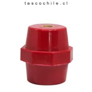 AISLADOR 32/40 x 45 M8 ROJO