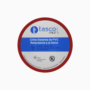 CINTA AISLADORA ROJA 19mm x 18mts PVC - TASCO