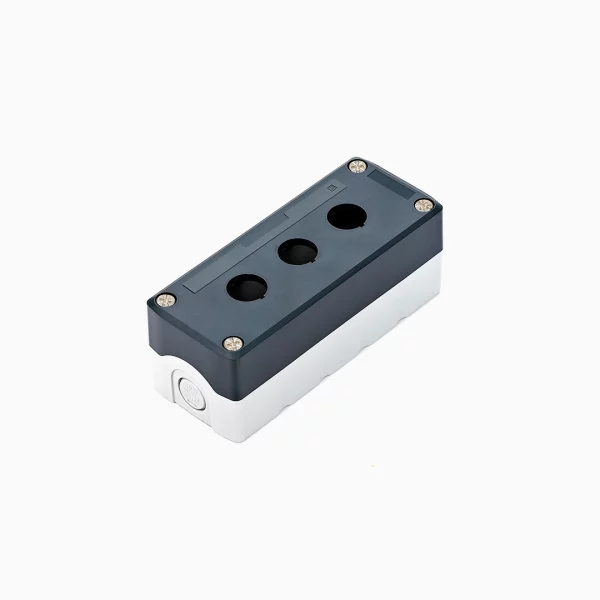 CAJA BOTONERA 3 PERF. 22mm ANU