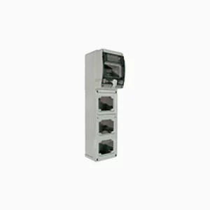 CUADRO DISTRIBUCION 3 BASES 5 DIN - PALAZZOLI