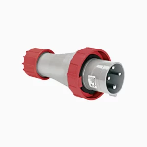ENCHUFE VOLANTE MACHO 3P+T 63A 6h IP67 - PALAZZOLI