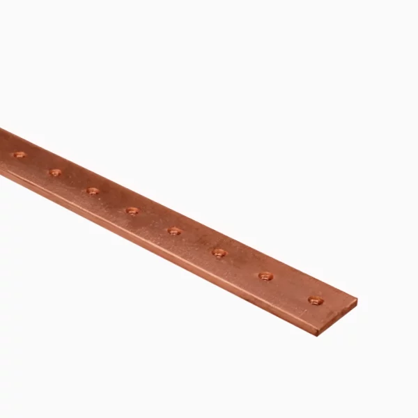 COBRE PERFORADO 32x5mm L=2000mm M6