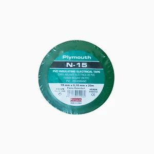 CINTA N-15 20mx19mm VERDE C/E