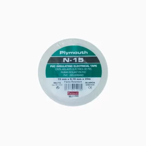 CINTA N-15 20mx19mm BLANCA C/E