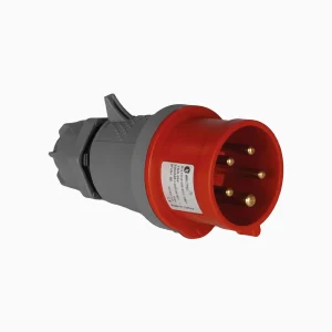ENCHUFE VOLANTE MACHO  3P+N+T 32A 6h IP44 - TP