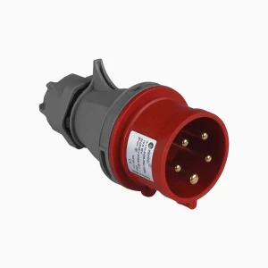 ENCHUFE VOLANTE MACHO 3P+N+T 32A 6h IP44 CON INVERSOR DE FASE - TP