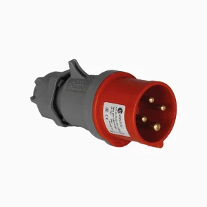 ENCHUFE VOLANTE MACHO  3P+T 16A 6h IP44 - TP