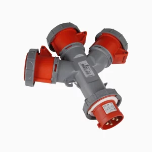 ADAPTADOR MULTIPLE 3P+T 32A 6h IP67 - TP
