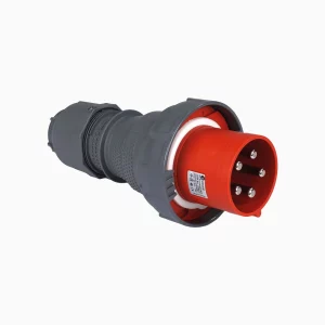 ENCHUFE VOLANTE MACHO 3P+N+T 63A 6h IP67 - TP