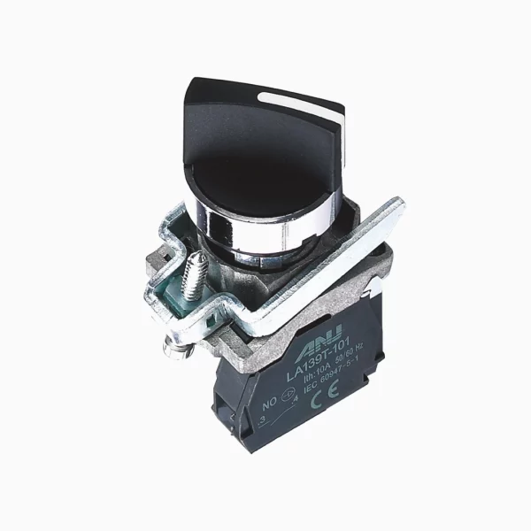 SELECTOR 2 POSICIONES METALICO MANETA CORTA NO ANU