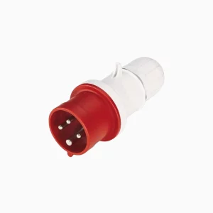 ENCHUFE MACHO VOLANTE 3P+T IP44 16A 380-415V