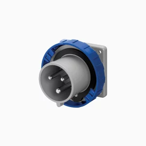 ENCHUFE MACHO EMBUTIDO 2P+T IP67 16A 200-250V