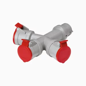 ADAPTADOR MULTIPLE 3P+T 16A IP44 400VAC