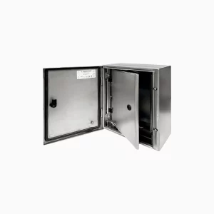 TABLERO 700 x 500 x 250mm INOX C/ PUERTA INTERIOR