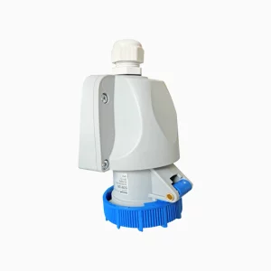 ENCHUFE HEMBRA DE SUPERFICIE INCLINADA 90 2P+T 16A 6H IP67 - PALAZZOLI