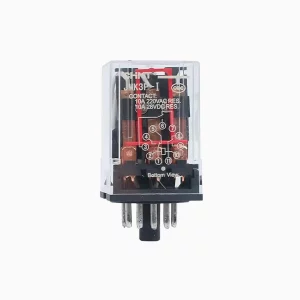 RELE UNDECAL MK-3P, BOB 24VAC,3NA/3NC,10A, C/INDICADOR MECAN
