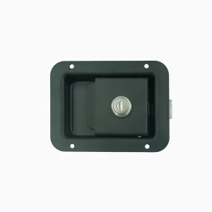 CHAPA IMPACTO MINI NEGRA CON LLAVE